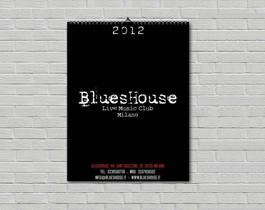 BluesHouse Milano - Calendario 2012 - Copertina