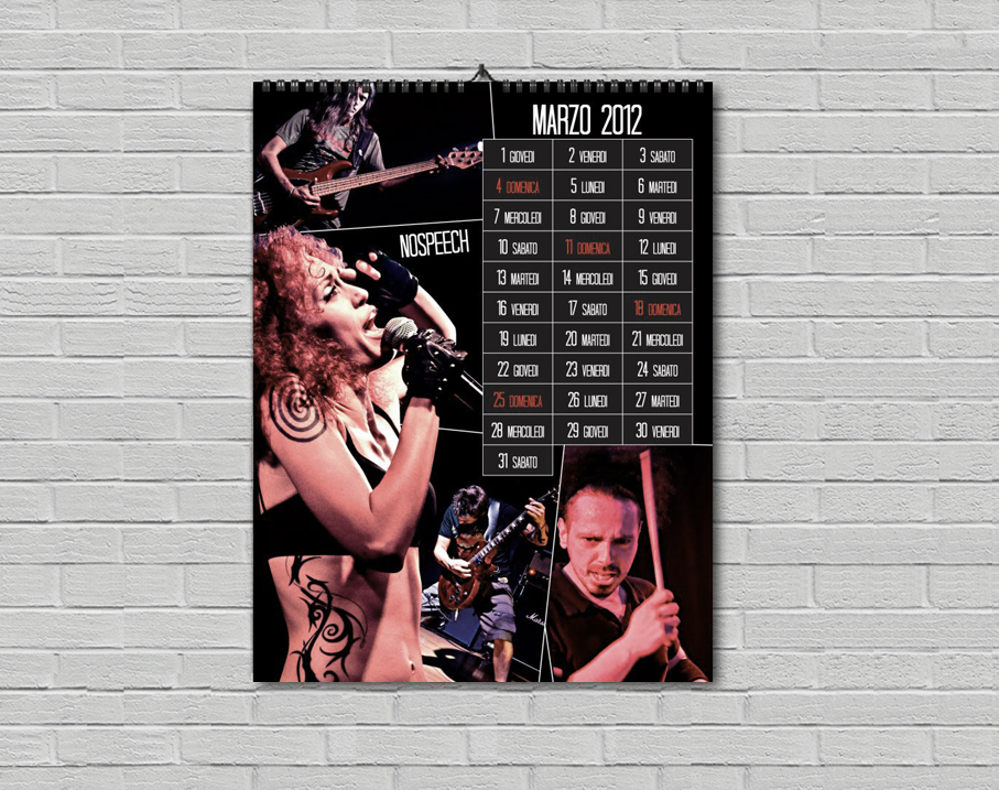 BluesHouse Milano - Calendario 2012 - Marzo