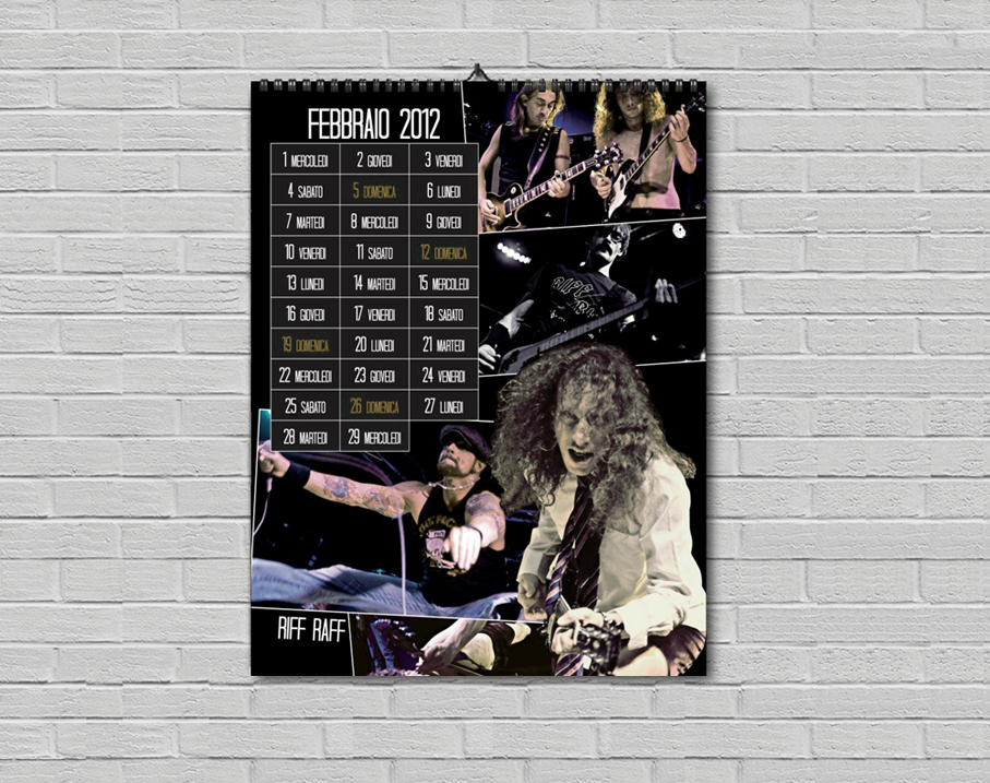 BluesHouse Milano - Calendario 2012 - Febbraio