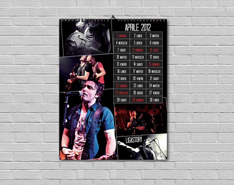 BluesHouse Milano - Calendario 2012 - Aprile