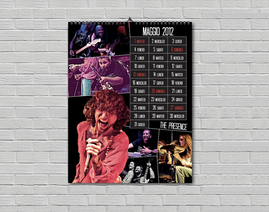 BluesHouse Milano - Calendario 2012 - Maggio