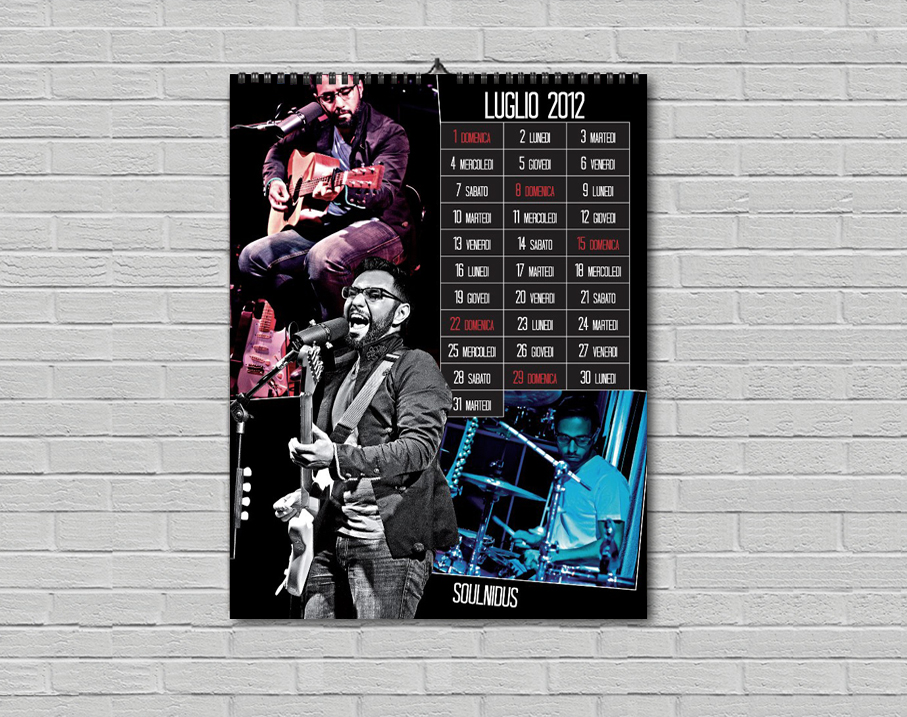 BluesHouse Milano - Calendario 2012 - Luglio