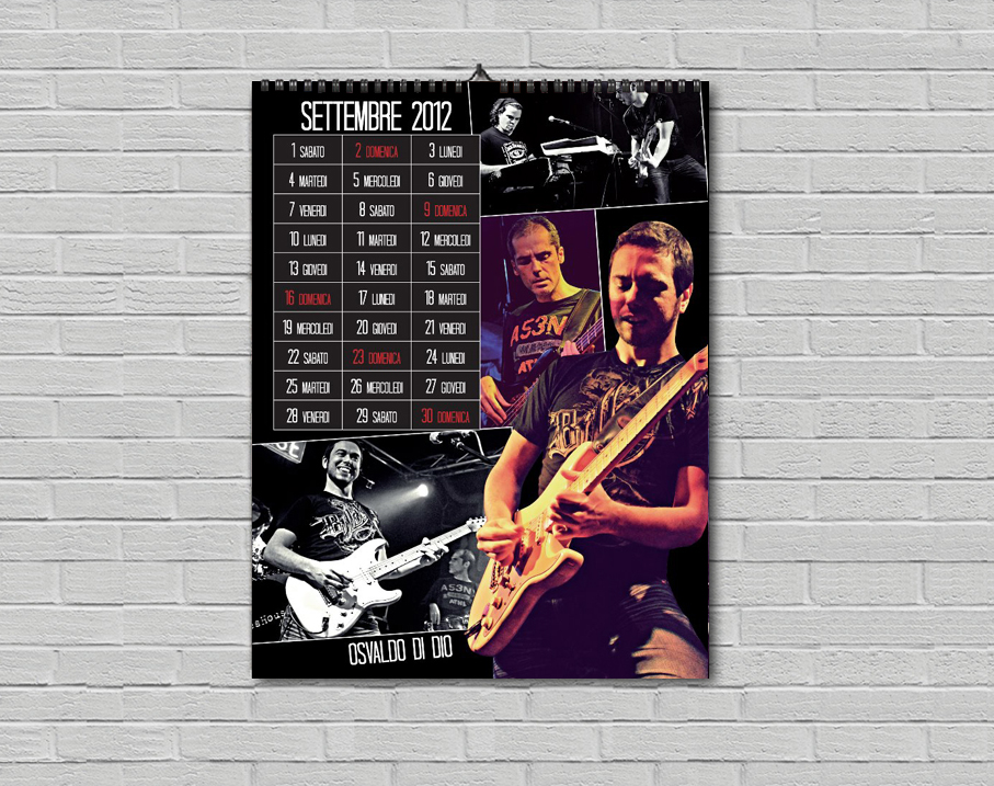 BluesHouse Milano - Calendario 2012 - Settembre
