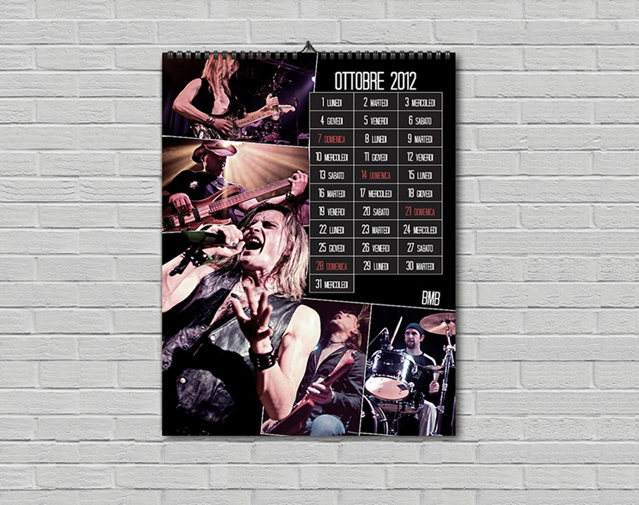BluesHouse Milano - Calendario 2012 - Ottobre