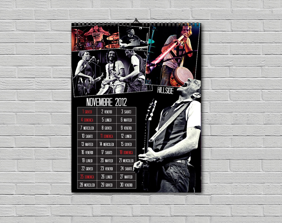 BluesHouse Milano - Calendario 2012 - Novembre